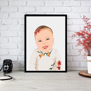 Custom Baby Portrait