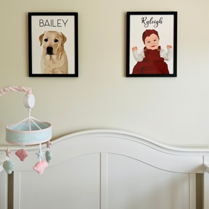 Custom Baby Portrait