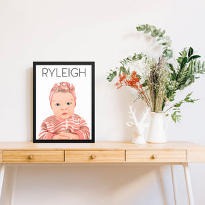 Custom Baby Portrait